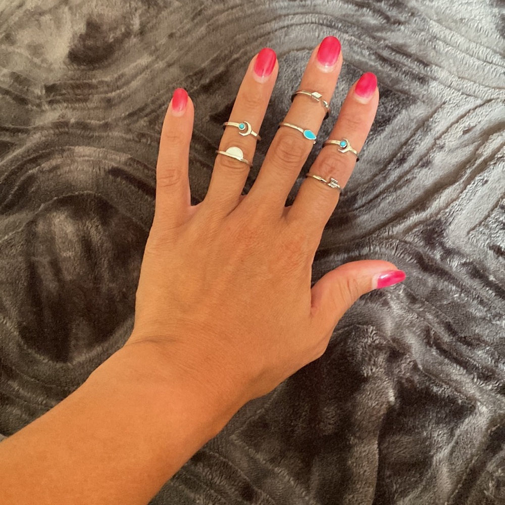 Assorted Bohemian Rings - Picture 2 of 3